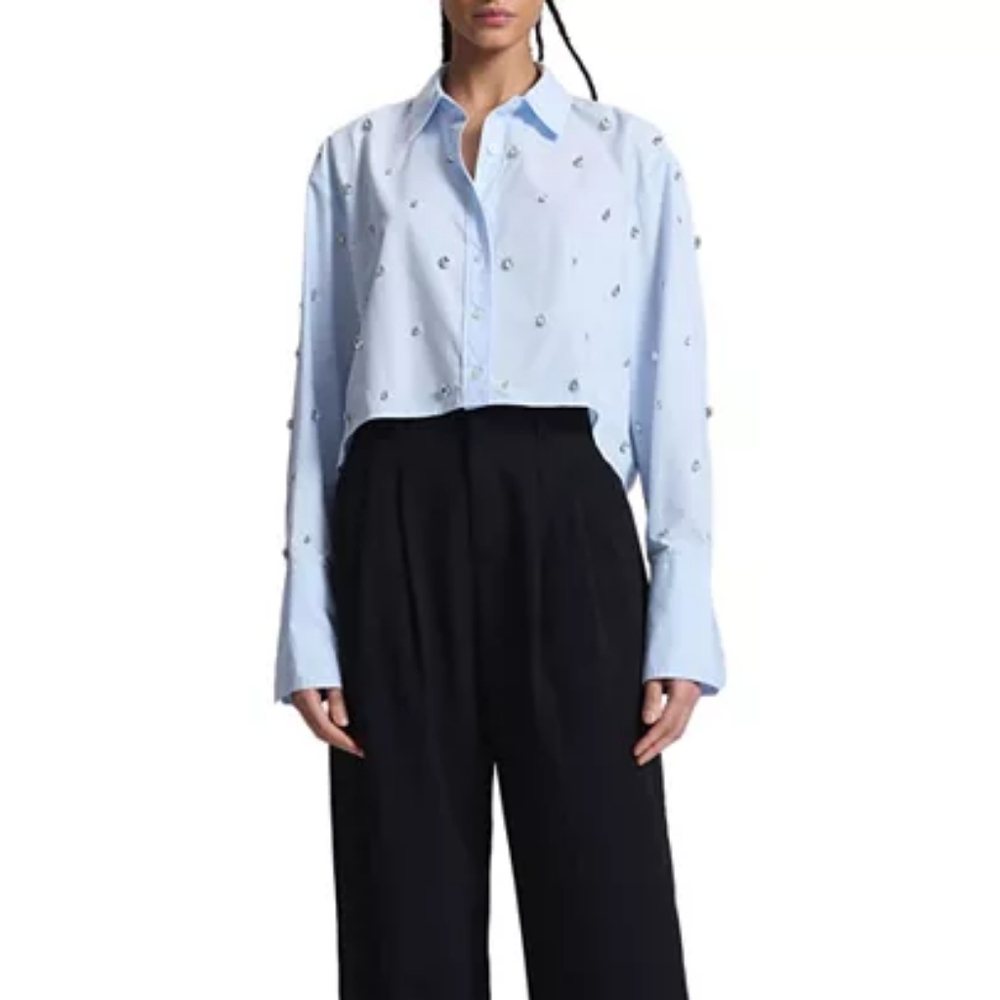 A.L.C. Mackie Embellished Shirt